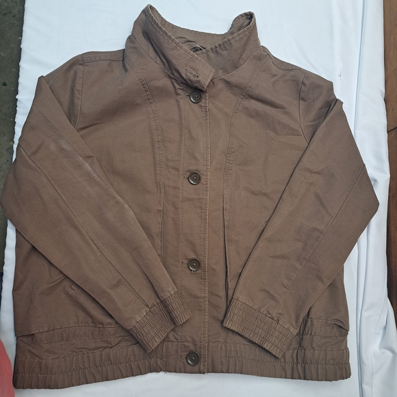 Vintage Old Navy Tan Womens Button Up Jacket Size XXL - Picture 1 of 7